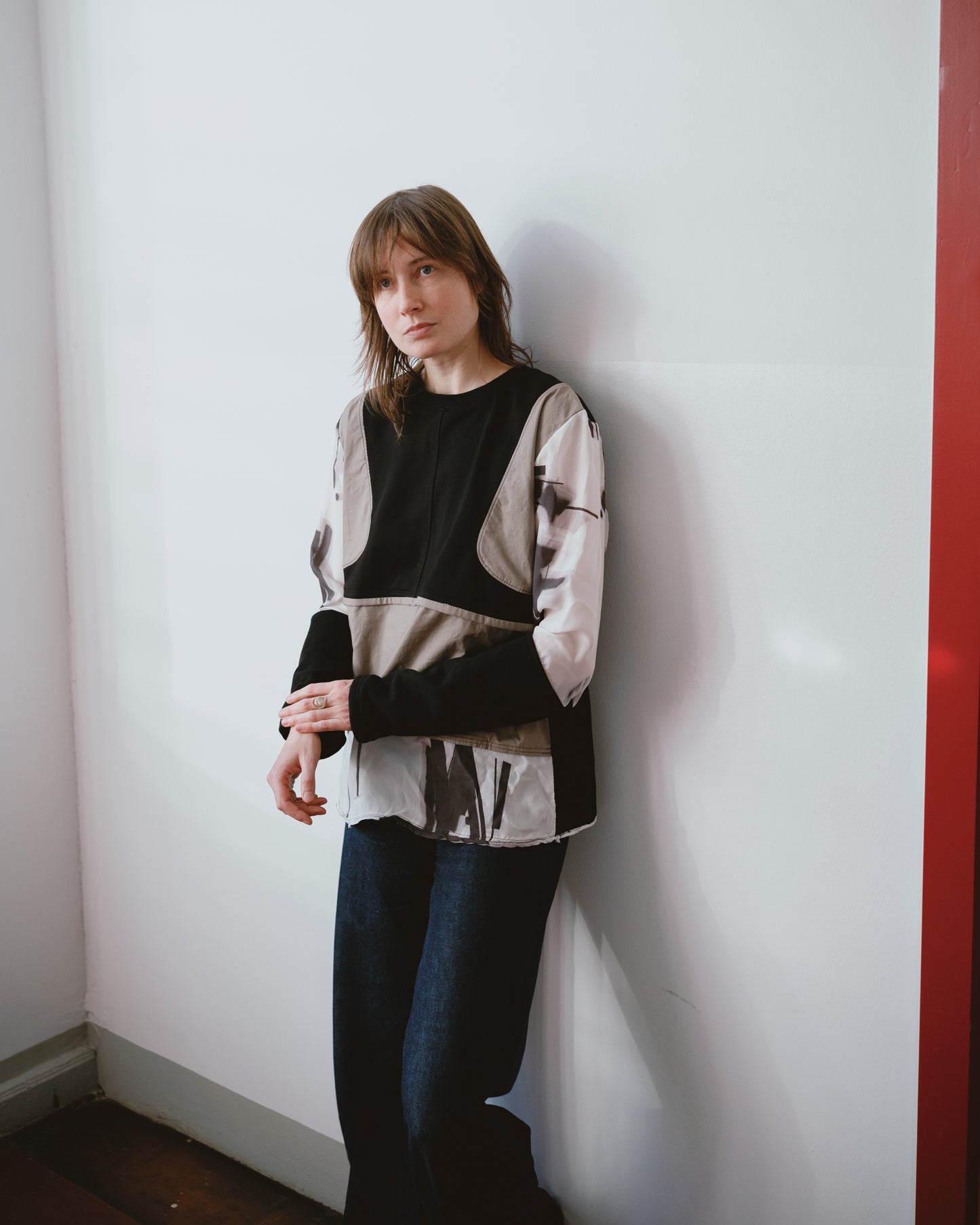 Upcycled Cotton Silk Top
