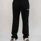 French Terry sweatpants in black