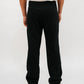 French Terry sweatpants in black